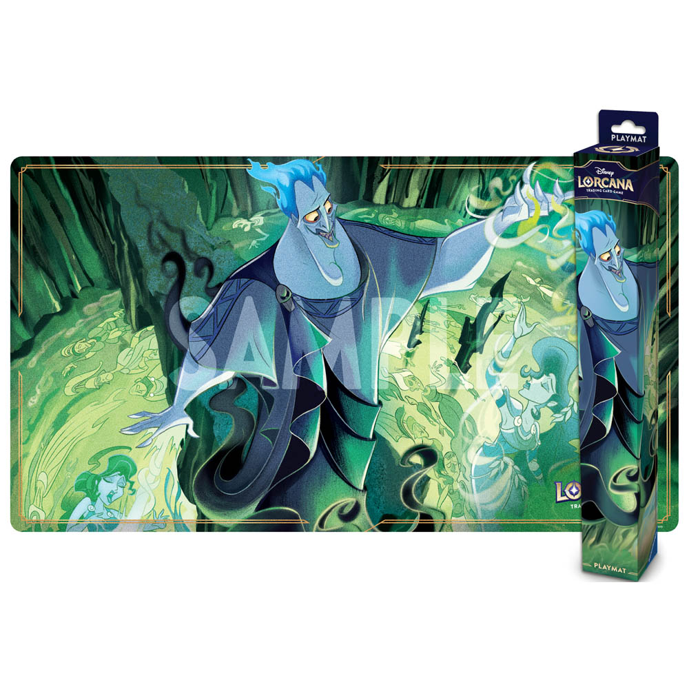 Disney Lorcana Set 8 : Reign of Jafar featuring Hades Double Dealer Playmat