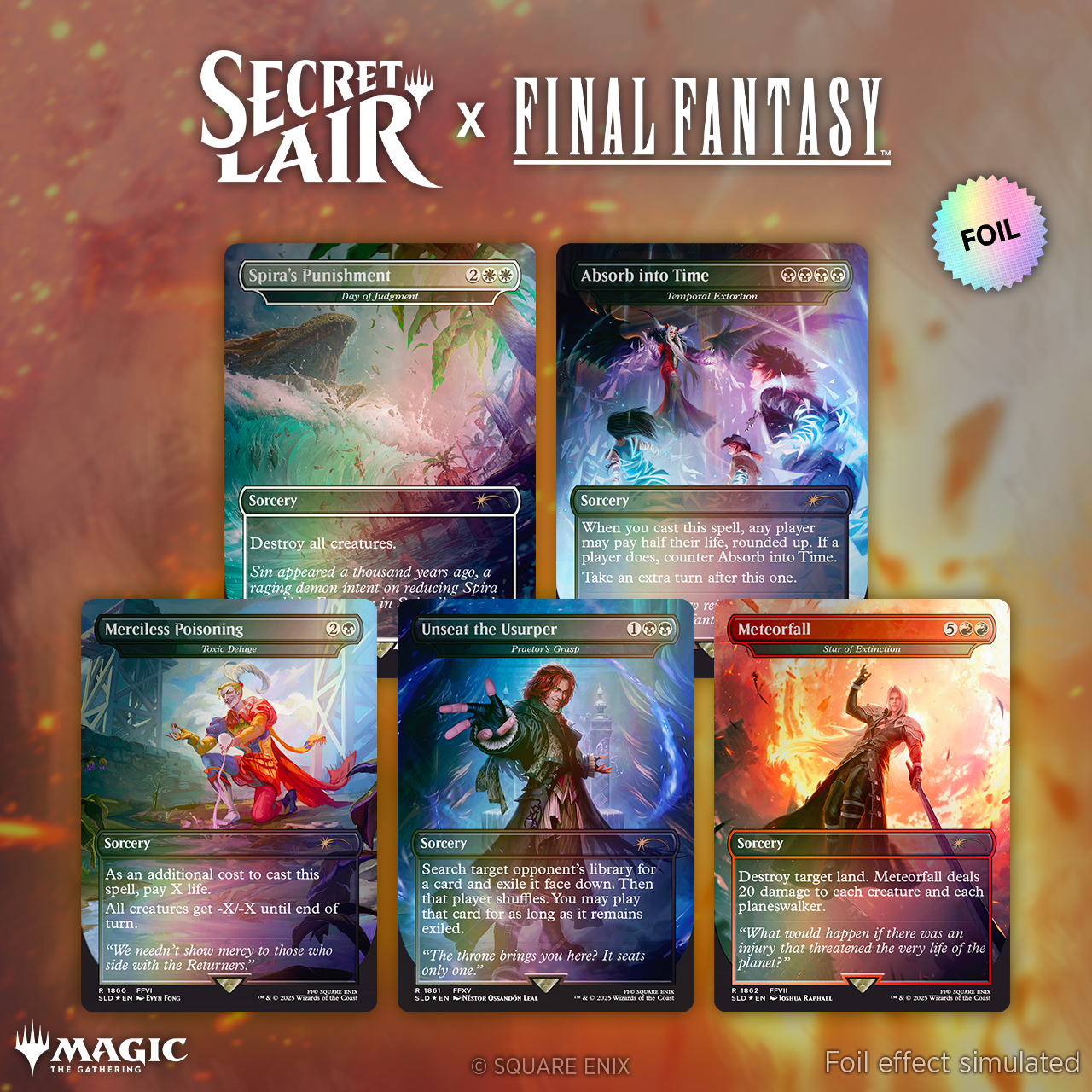 Secret Lair x Final Fantasy: Game Over | FOIL