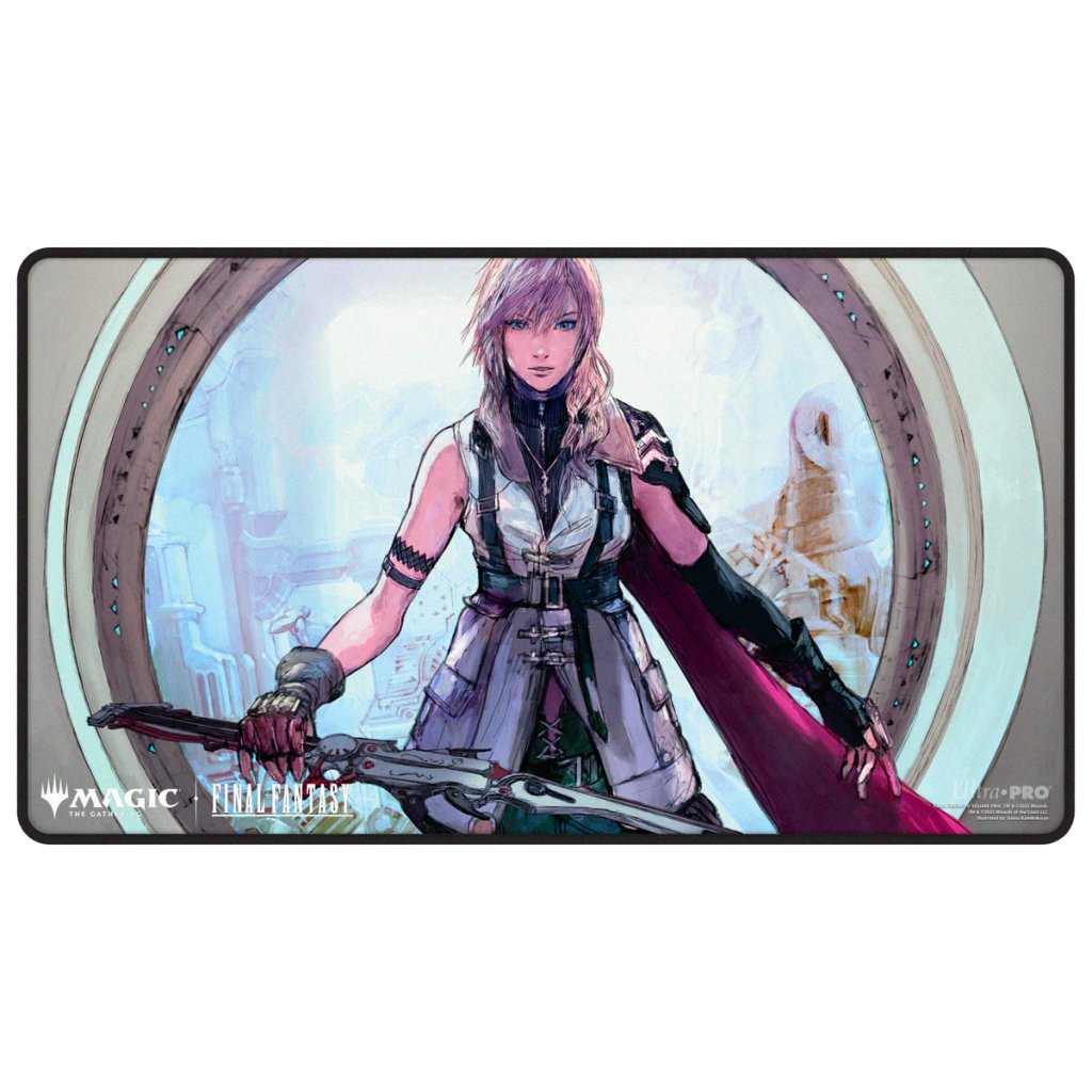 ULTRA PRO Magic: The Gathering - Final Fantasy Black Stitched Playmat Premium W 38763