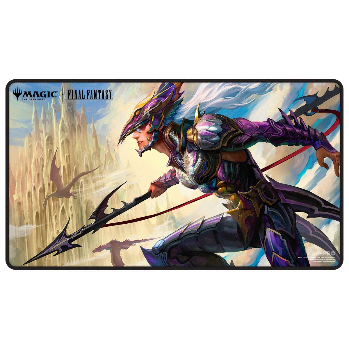 ULTRA PRO Magic: The Gathering - Final Fantasy UP38764Black Stitched Playmat Premium