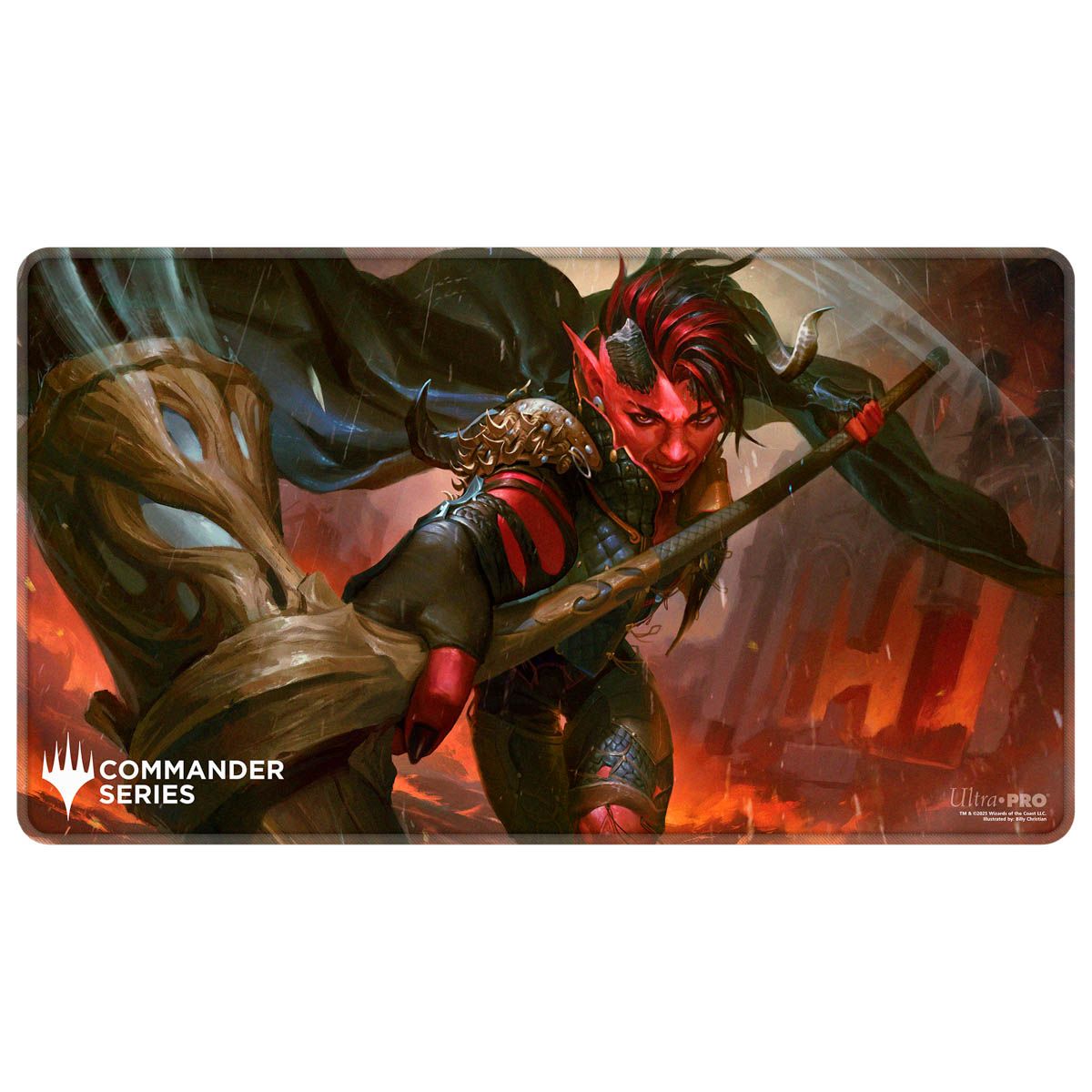 Ultra Pro: UP38782 Commander Series - Release 7 - Q3 2025 Stitched Edge Playmat Karlach