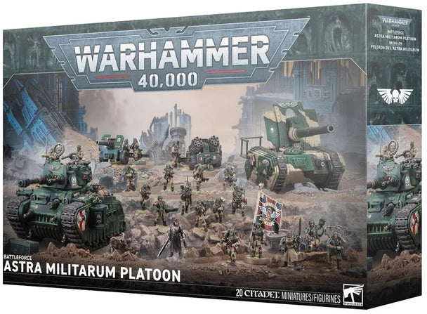 Warhammer 40K Battleforce Astra Militarum Platoon 47-48