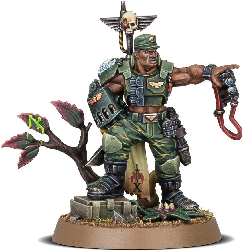 Warhammer 40K - Astra Militarum Catachan Colonel Store Anniversary Model