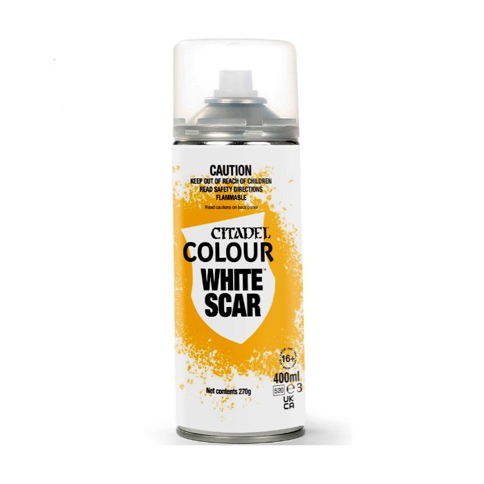 Citadel White Scar Spray Paint 400ml 62-36