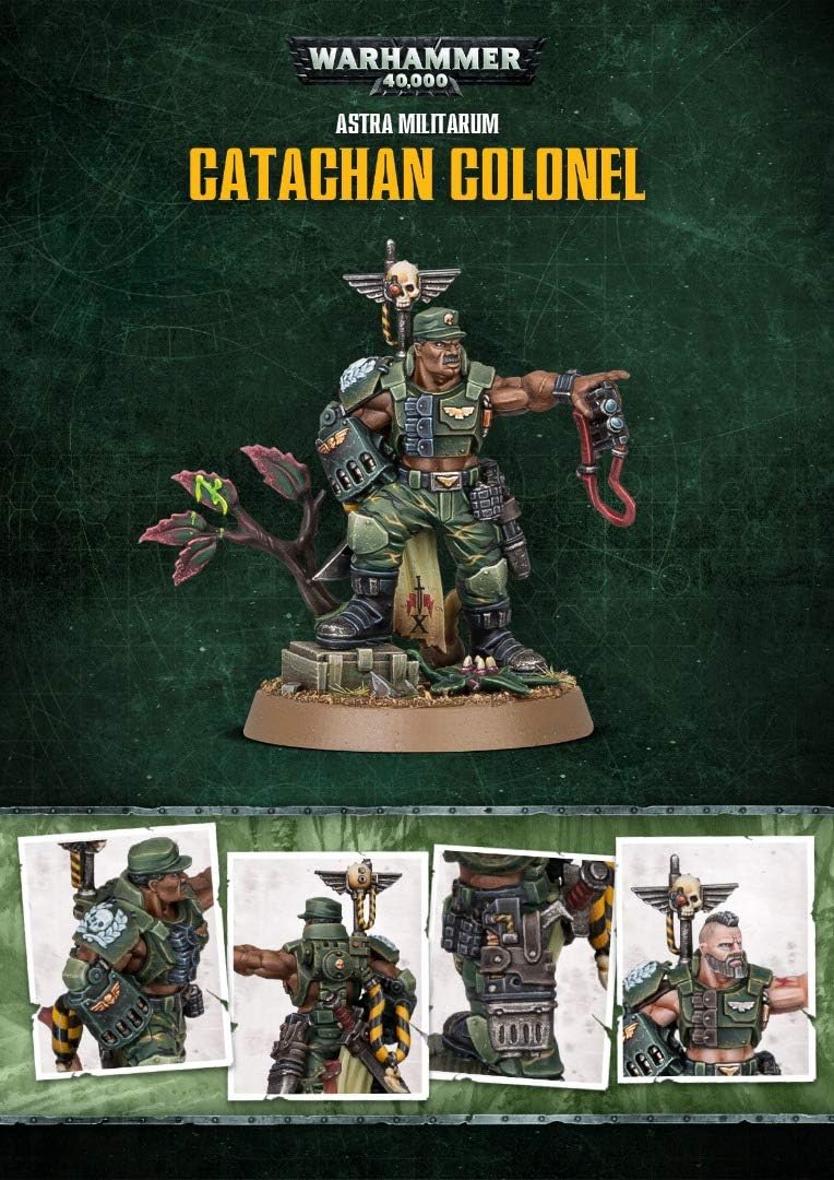 Warhammer 40K - Astra Militarum Catachan Colonel Store Anniversary Model