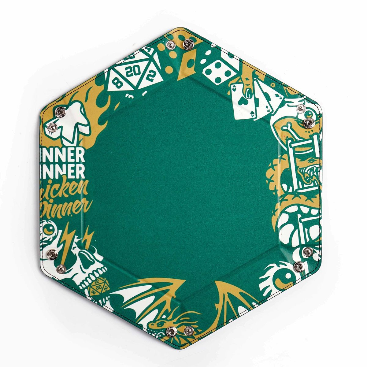 LPG Essentials Hex Dice Tray 8" - Artist Series: Cara
