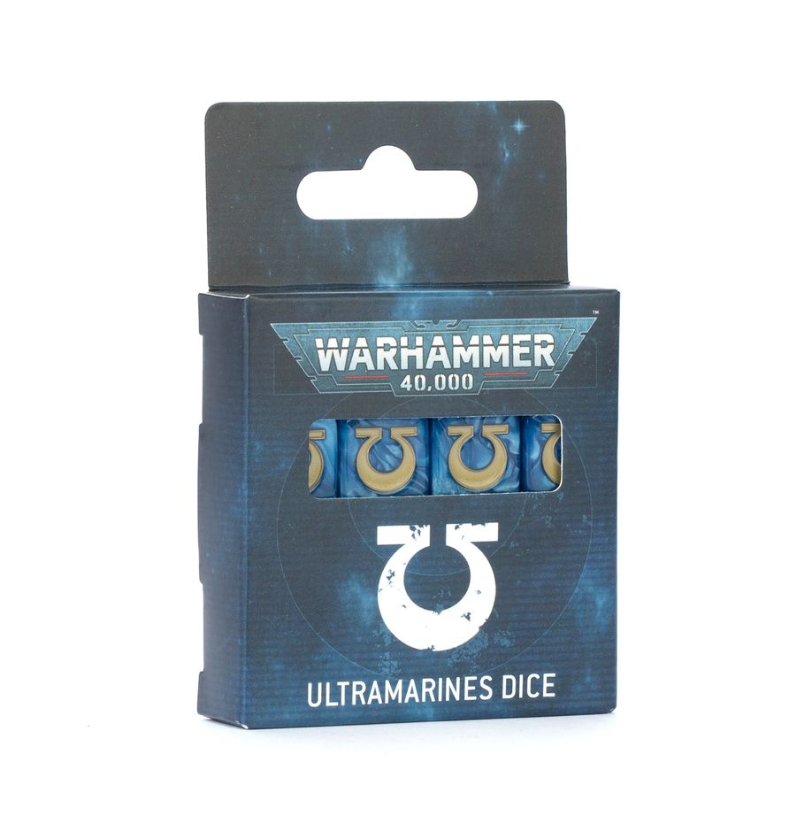 Warhammer 40K Ultramarines Dice