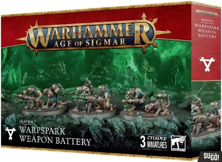 Warhammer Age of Sigmar Skaven: Warpspark Weapon Battery 90-45