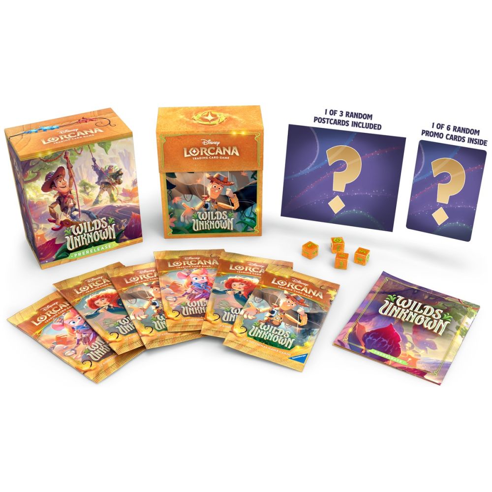 Disney Lorcana TCG – Wild’s Unknown – Pre Release Pack