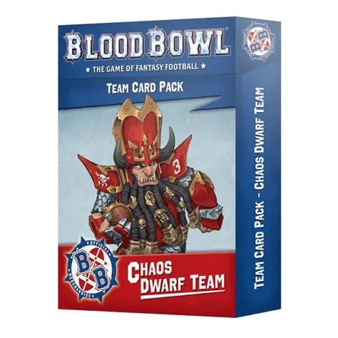 Blood Bowl: Chaos Dwarf Team Card Pack