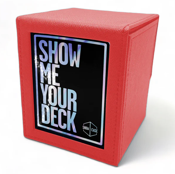 Showcase 100+ Card Deck Box - Red