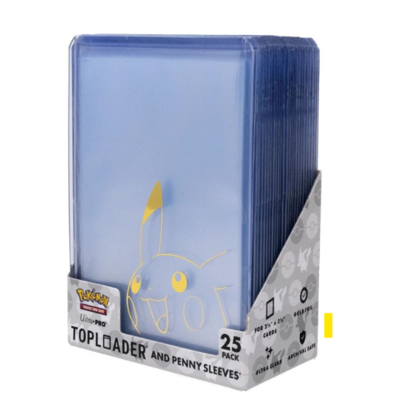 Ultra Pro Pikachu Toploader and Penny Sleeves Combo