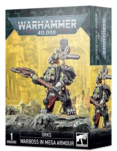 Orks - Warboss in Mega Armour 50-56
