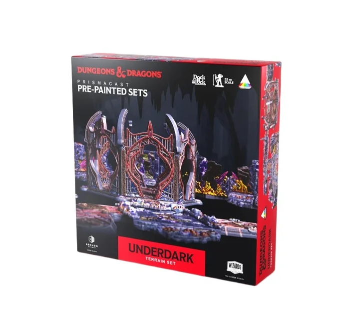 Dungeons & Dragons: Underdark Pre-Painted Terrain Set