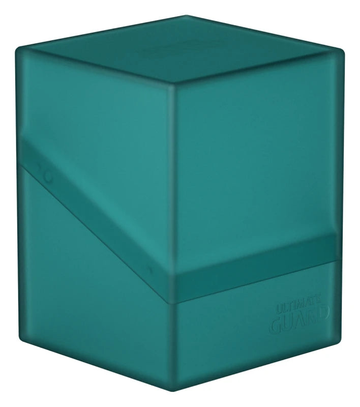 Ultimate Guard Boulder Deck Case 100+ Standard Size Solid Petrol Deck Box