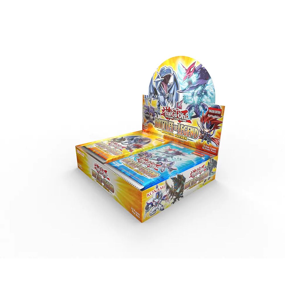 Yugioh - Battles of Legend: Monster Mayhem Booster Display