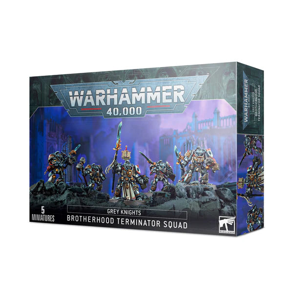 Warhammer 40k: Grey Knights - Brotherhood Terminator Squad 57-09