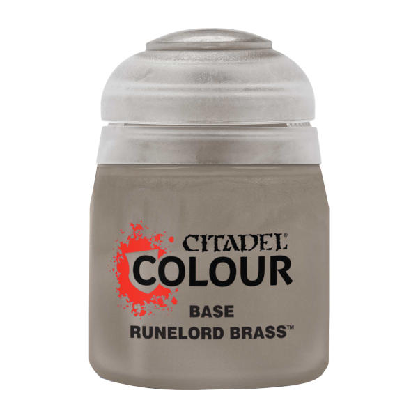 Warhammer 40k Citadel Base Runelord Brass 12ml 21-55