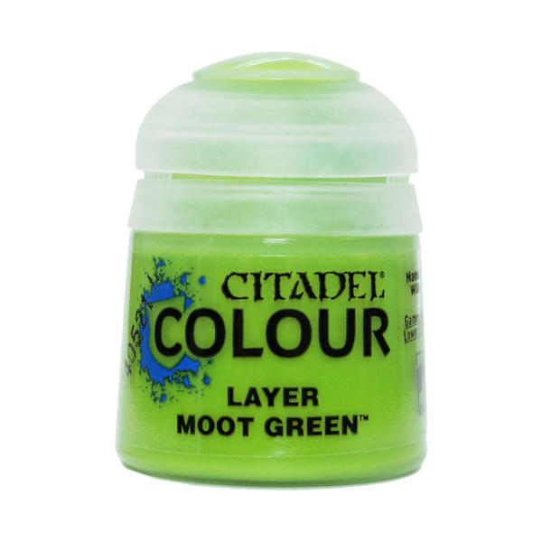 Warhammer 40k Citadel Layer Moot Green 12ml 22-24