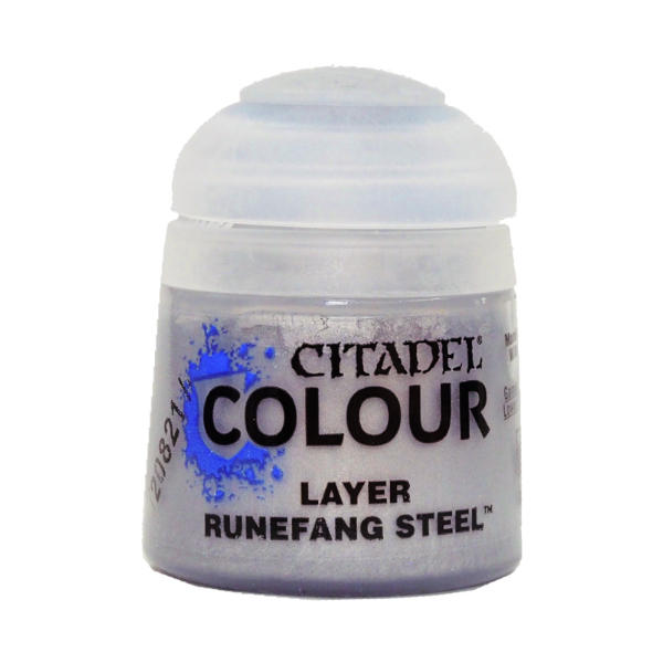 Warhammer 40k Citadel Layer Runefang Steel 12ml 22-60