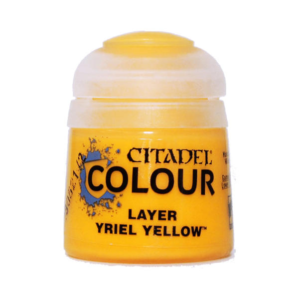 Warhammer 40k Citadel Layer Yriel Yellow 12ml 22-01