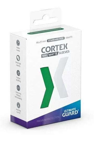 Ultimate Guard Cortex Sleeves Standard Size Green Matte (100)