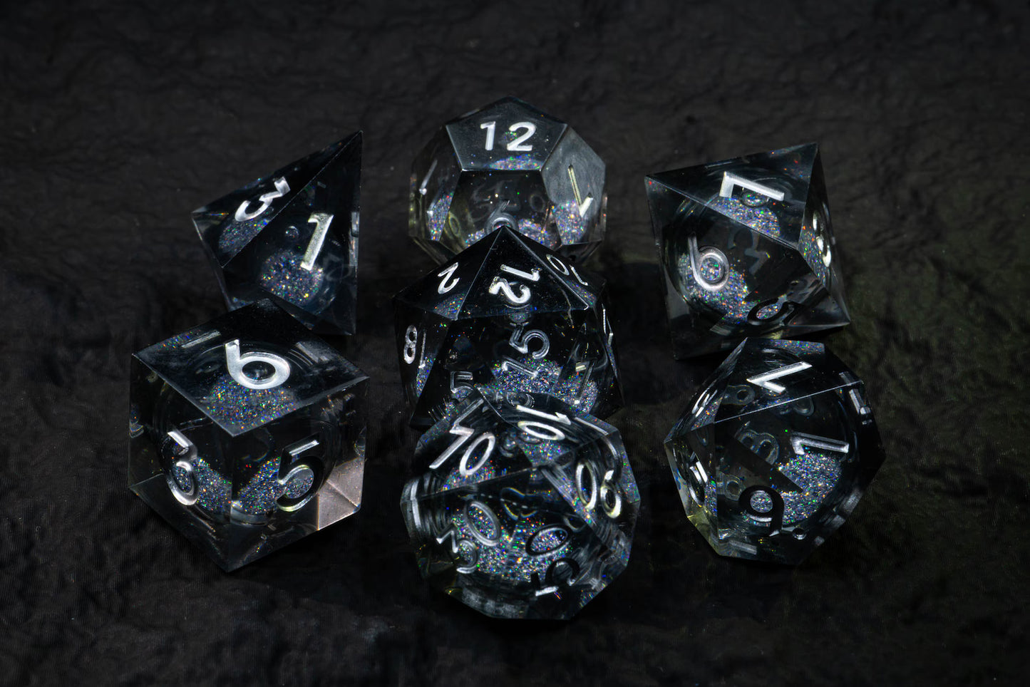 Galaxy Liquid Core Dice Set