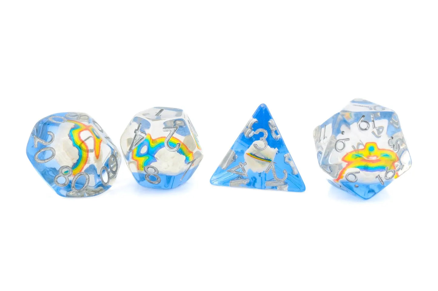 Rainbow Dice Set