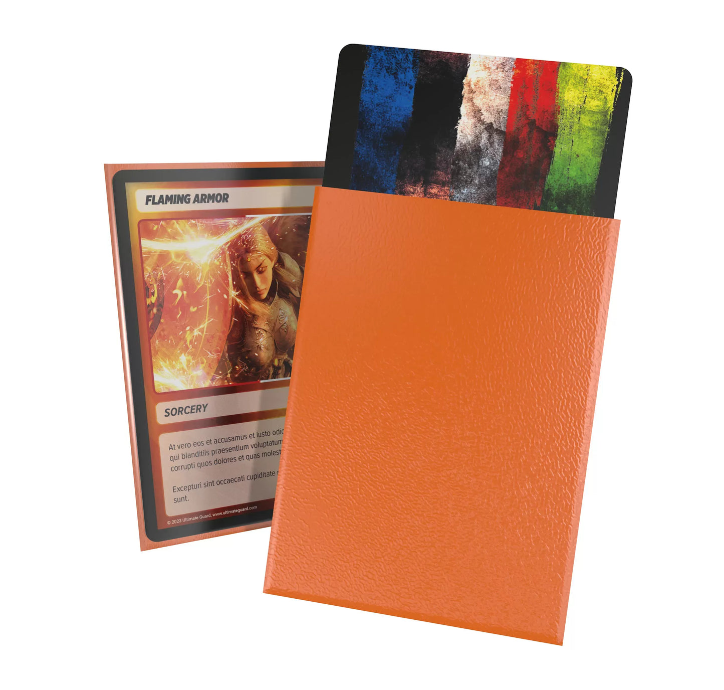 Ultimate Guard Cortex Sleeves Standard Size Orange Matte (100)