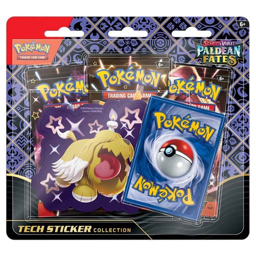Pokemon TCG Paldean Fates 4.5 Tech Sticker Blister