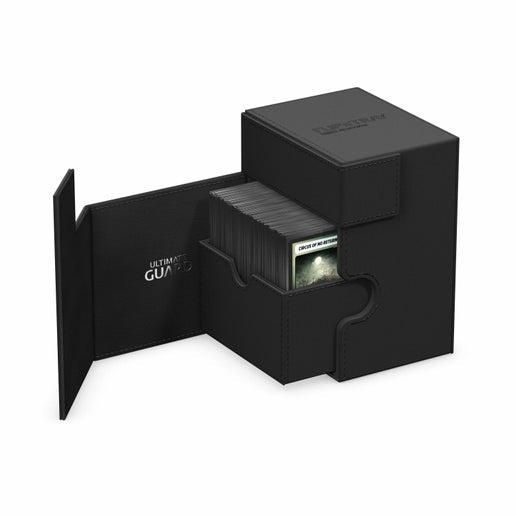 Ultimate Guard: Deck Box – XenoSkin Flip´n´Tray 133+ Black
