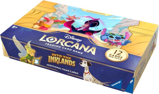 Disney Lorcana Set 3 : Into The Inklands TCG Booster Pack Display