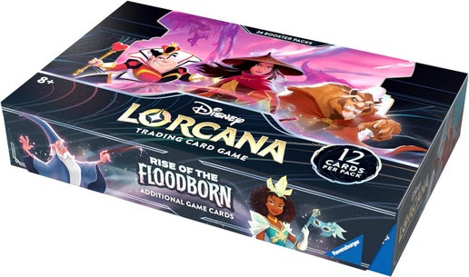 Disney Lorcana Set 2 : Rise of The Floodborn TCG Booster Pack Display