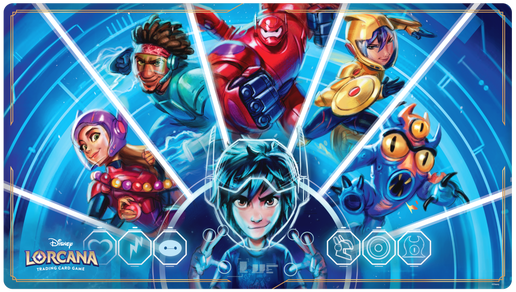 Disney Lorcana Set 7 : Archazia's Island Playmat: We Could Be Immortals (Big Hero 6)