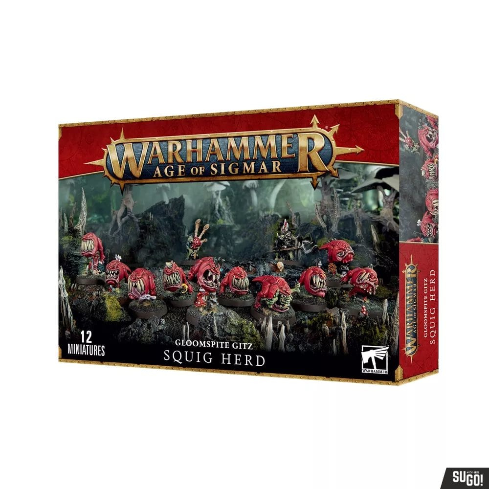 Warhammer Age of Sigmar Gloomspite Gitz Squig Herd 89-48