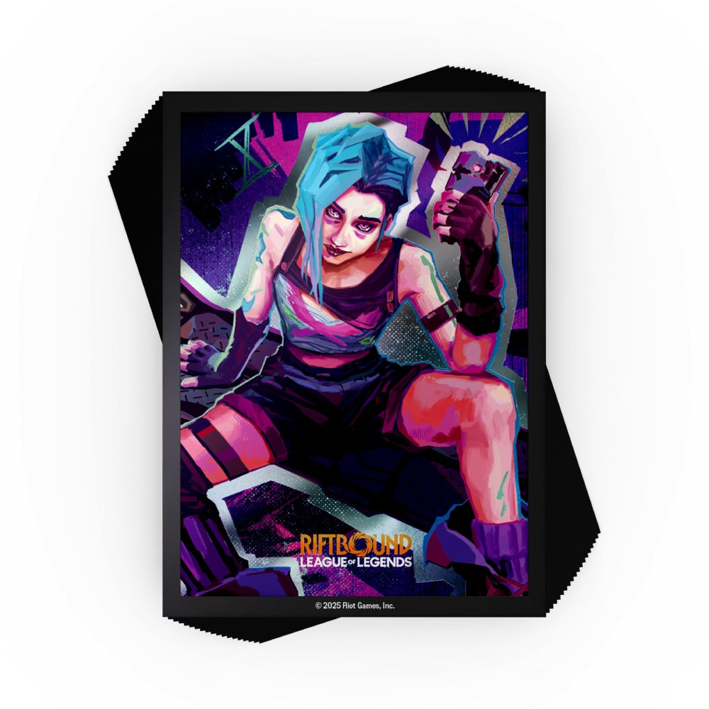 Riftbound: League of Legends TCG – Sleeves – Origins: Jinx (Preorder)
