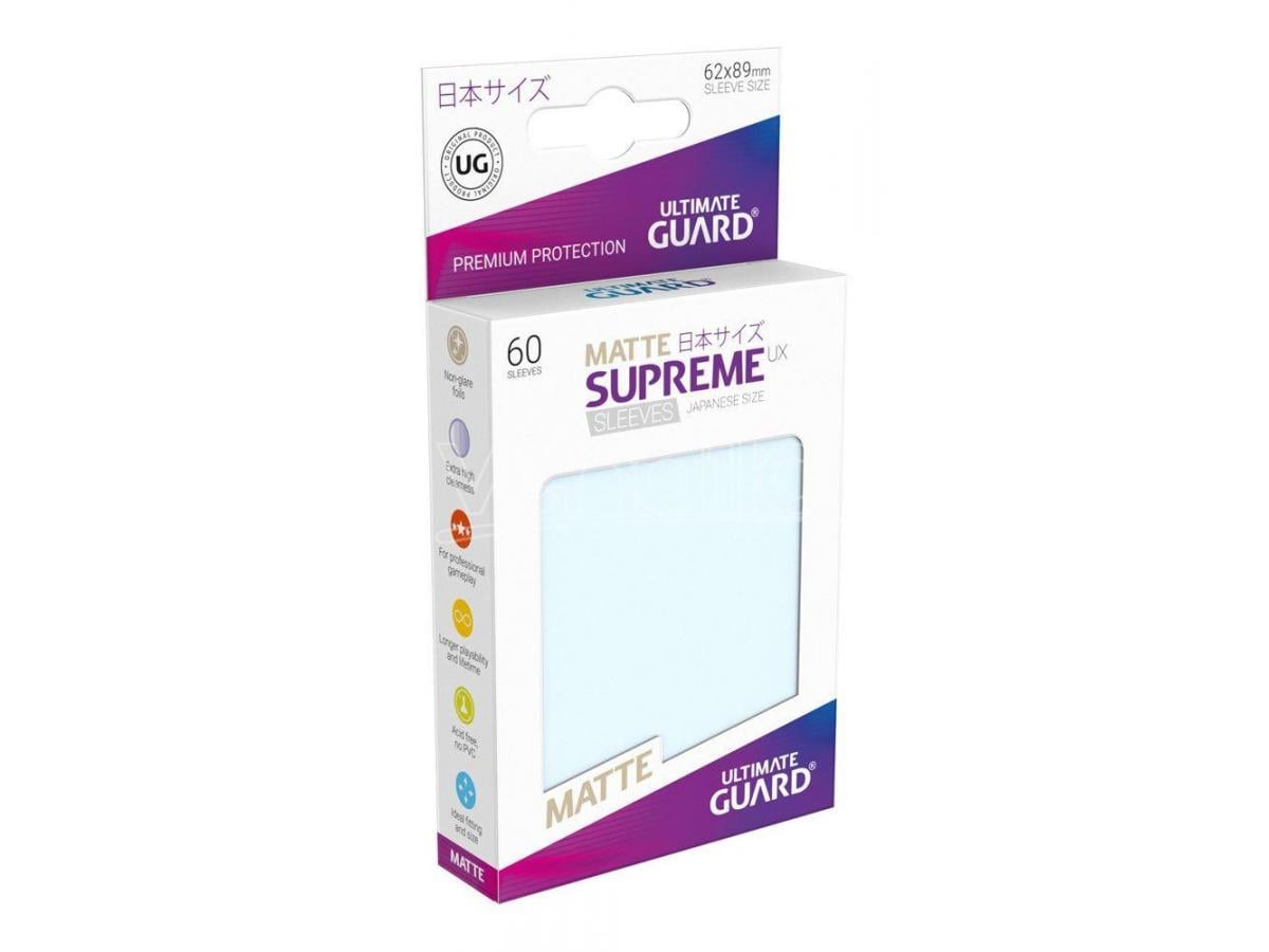 Ultimate Guard Supreme UX Sleeves Japanese Size Matte Transparent (60)
