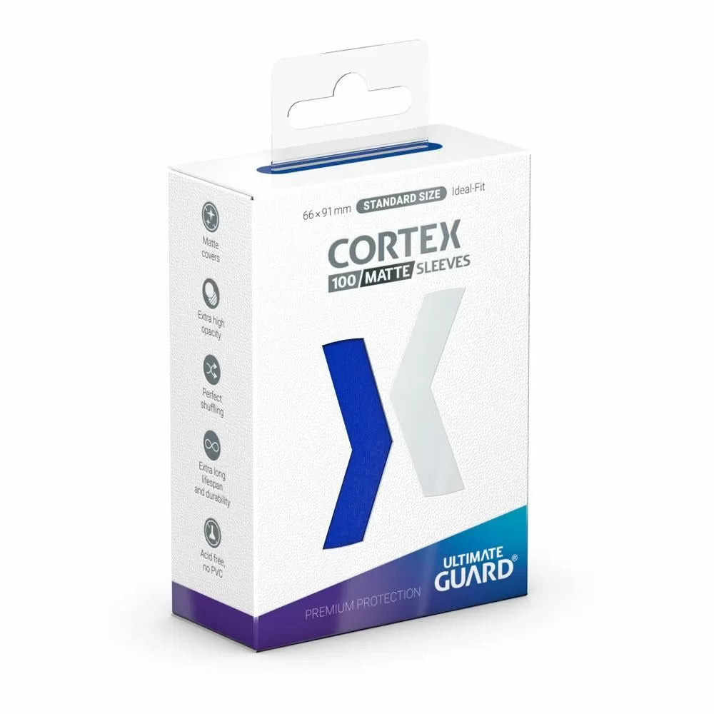 Ultimate Guard Cortex Sleeves Standard Size Blue Matte (100)