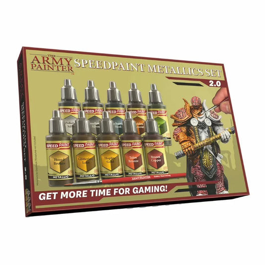 Army Painter - Warpaints Fanatic - Speedpaint Metallics 2.0 Set