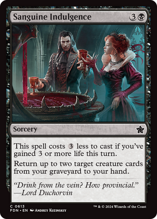 Sanguine Indulgence (FDN-613) - Foundations