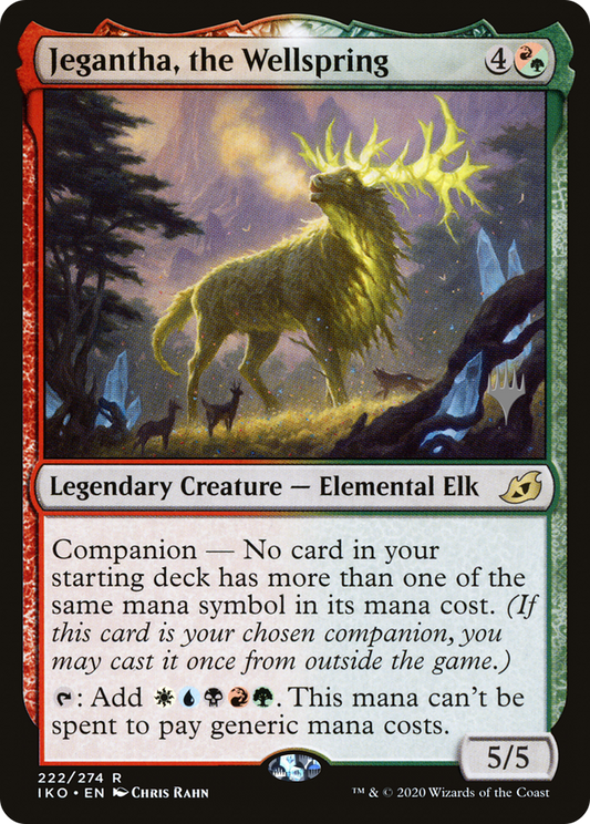Jegantha, the Wellspring (PPIKO-222) - Ikoria: Lair of Behemoths Promos: (companion)