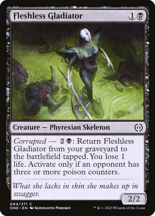 Fleshless Gladiator (ONE-094) - Phyrexia: All Will Be One Foil