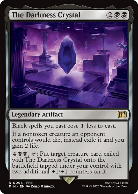 The Darkness Crystal (FIN-096) - FINAL FANTASY Foil