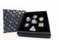 LPG Dice RPG Set Draco Bright Rainbow/Silver