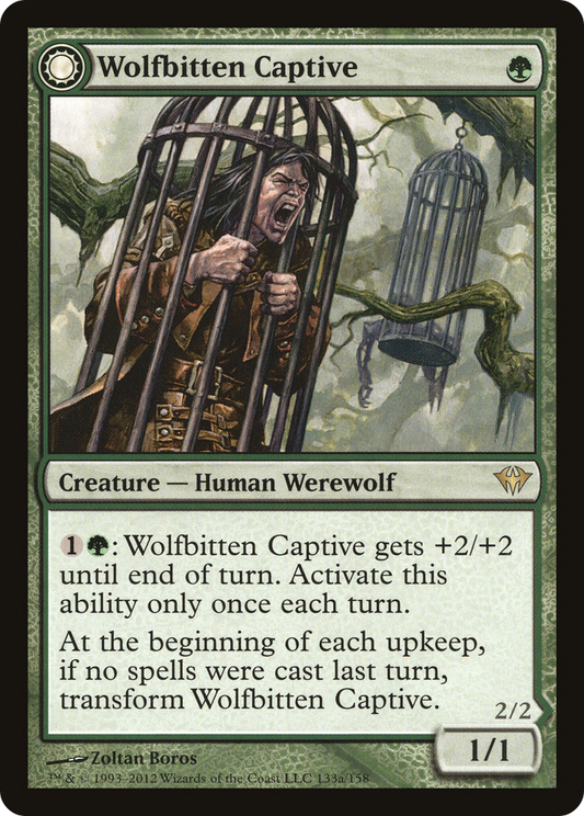 Wolfbitten Captive (DKA-133) - Dark Ascension: (Double Faced Transform) Foil