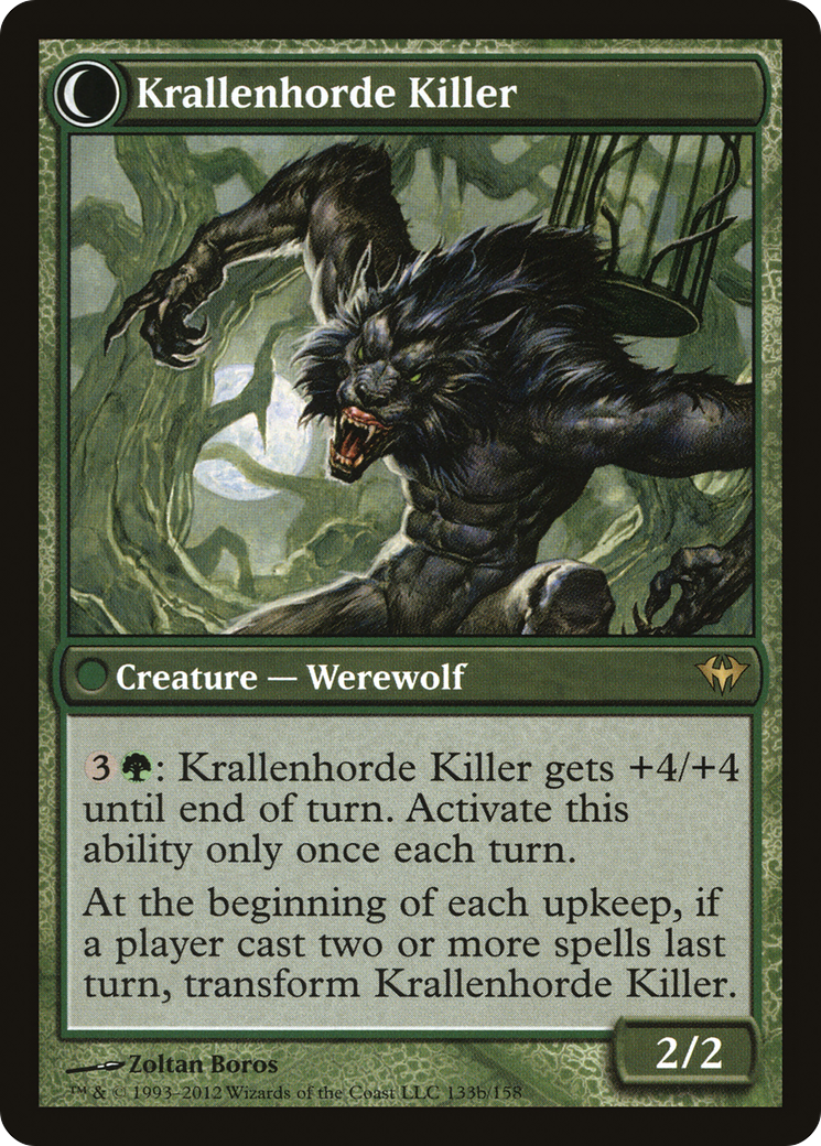 Wolfbitten Captive (DKA-133) - Dark Ascension: (Double Faced Transform)