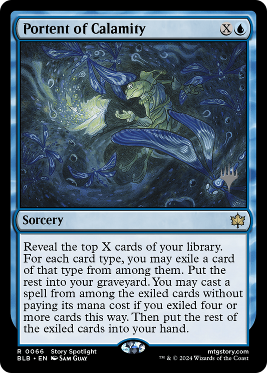 Portent of Calamity (PPBLB-066) - Bloomburrow Promos