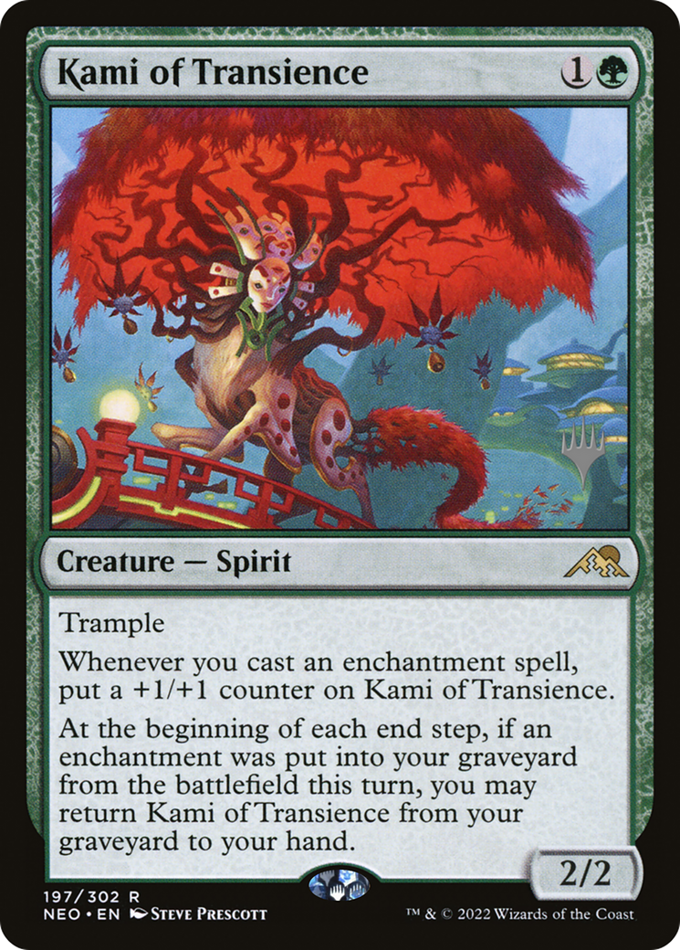 Kami of Transience (PPNEO-197) - Kamigawa: Neon Dynasty Promos