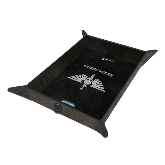 Ultra Pro: UP16436 Adeptus Astartes Codex Aligned Folding Dice Tray Premium for Warhammer 40k