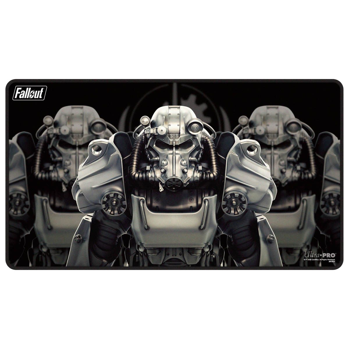 Ultra Pro: UP16587 Brotherhood of Steel Black-Stitched Playmat for Bethesda - Fallout